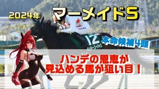 ウマ姐解説競馬予想！マーメイドステークス2024の本命はミッキーゴージャス？ラヴェル？穴馬はこいつだ!