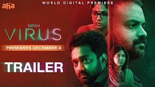 Nipah Virus Telugu Trailer |Tovino Thomas |  Parvathy Thiruvothu | Aashiq Abu | Premieres December 4