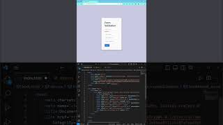 day 4 : form validation using JavaScript