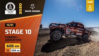 Dakar Rally 2020. Stage 10 Highlights Haradh – Shubaytah in Saudi Arabia