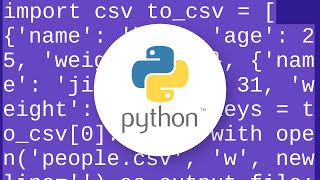 How do I convert this list of dictionaries to a csv file?
