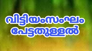 വിട്ടിയം സംഘം പേട്ടതുള്ളൽ 2022