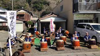 麻機太鼓保存会　2020年2月23日【丸子宿場祭り】祝い