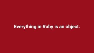 Learn to Code with Ruby - Section 01 - Lesson 01 - Introduction to Ruby