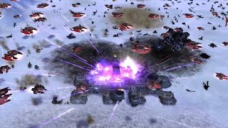 Cybran vs UEF - M28 AI vs M28 AI - Supreme Commander Forged Alliance