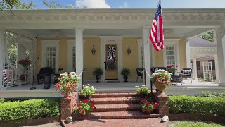 Orange County Historical Commission dedicated a Texas state historical marker at an Orange home