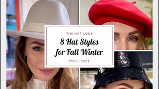 8 Hat Styles for Fall Winter 2021-2022