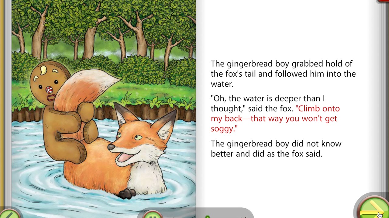 The Gingerbread Boy Animated Story At Melva Rainey Blog