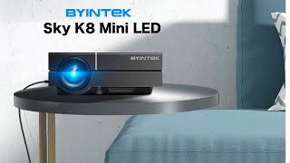 Byintek Sky K8 Home Theater Portable Mini Projector