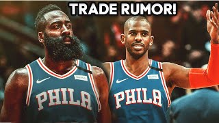 James Harden or Chris Paul trade to the Philadelphia 76ers ? | NBA trade rumors | 76ers news