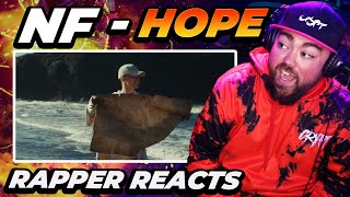 RAPPER REACTS to NF - HOPE ( Music )