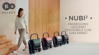 NUBI 2 | Passeggino leggero e ripiegabile automaticamente di Kinderkraft | Fino a 22 kg