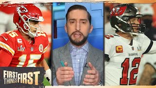 Brady brought worst franchise to Super Bowl; 'Majestic' TB defense – Nick | NFL | FIRST THINGS FIRST