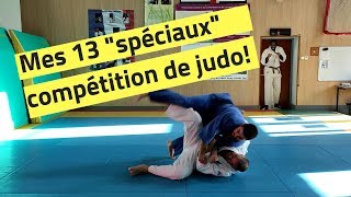 Combat de Judo: mes 13 mouvements 