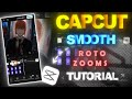 Smooth Roto Zooms In Capcut Tutorial || @Slayer_Edits #anime #capcut #tutorial #edit #trending