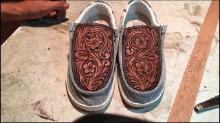 How to make Custom Leather Hey Dudes (Part 1)