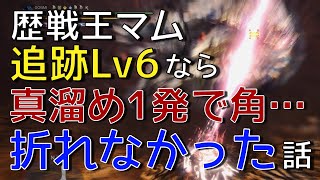 【MHW:I】追跡Lv6の歴戦王マム・タロトなら真溜め1発で角折れ…なかった話【ゆっくり実況】