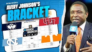 Avery Johnson's 2024 NCAA Tournament Bracket WITH WINNER | CBS Sports