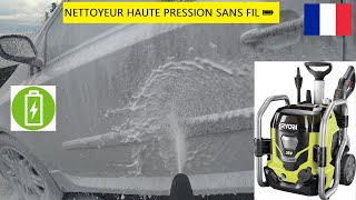 Ryobi RPW36120HI sur batterie 🔋 Meilleur nettoyeur haute pression SANS FIL pour 🚗 voiture ⚙️ REVIEW