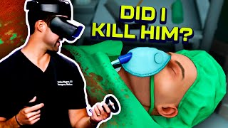 ER Doctor PLAYS Surgeon Simulator in VR | Experts Play
