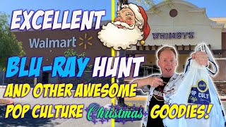 BLU-RAY HUNT at WALMART & THRIFT STORE | ALSO FOUND GREAT X-MAS MOVIE THEMED ORNAMENTS | 12.8.22