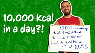 10 000 kcal Challenge! Did I make it?