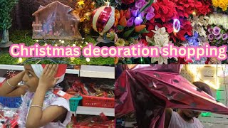 Christmas Decorations Shopping | கிறிஸ்மஸ் டெக்கரேஷன் ஷாப்பிங்