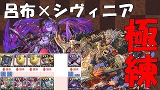 【極練の闘技場】シヴィニア×呂布PT【パズドラ】