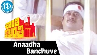 Shanthi Kranthi Movie Songs - Anaadha Bandhuve Video Song || Nagarjuna, Juhi Chawla || Hamsaleka