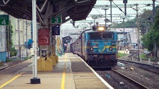 Huge offlink | Kanpur WAG7 with Headlights on leading Chendur Express | Indian Railways