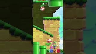 Got Kill By Singing Piranha Plants #shorts #supermariobroswonder #supermariowonder #nintendo #gaming