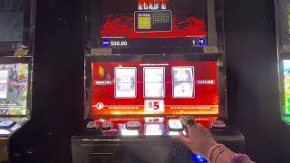 Playing the Amazing Hot Red Screen Slot Machine at Naskila Casino Livingston, Tx