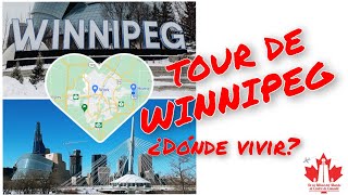 Dónde vivir en Winnipeg? | Recorrido de varios barrios recomendables. Cuál es el mejor sector?