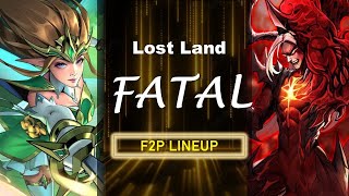 X Hero Epic Heroes Lost Land FATAL F2P Line Up + Radiant Neon(In Trial)