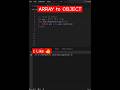 Convert ARRAY to OBJECT in javascript | javascript interview question #shorts #javascript #short
