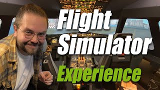 Full Motion Airbus A320 Flight Simulator Experience