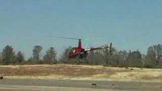 First-hover during first helicopter flight