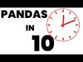 LEARN PANDAS in about 10 minutes! A great python module for Data Science!