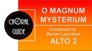 O Magnum Mysterium - ALTO 2 (Lauridsen)