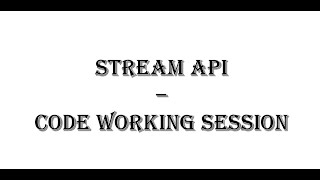 Intermediate & Terminal Operations Explained (Stream API in Java 8) [Quick Example]|#streamapi