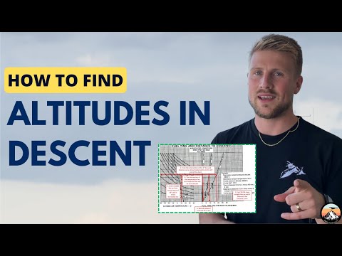 Determining Altitudes During Descent For Cross Country Plan - For Student Pilots - YouTube