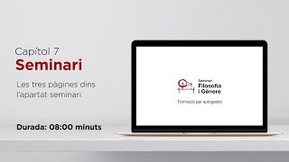 Capítol 7 - Seminari