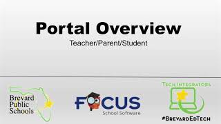 Focus V10 Portal Overview