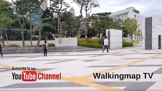 Sinchon Station (From Yonsei University, Seoul Korea) -  Walkingmap TV / 연세대학교 / 延世大学 / 延世大学校