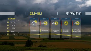 תחזית | 17.01.24: מגמת התחממות