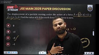 JEE MAIN 2025 PAPER DISCUSSION PART-02 BY *MR SIR* #pw #RAJVANT SIR #pwians #neet #pw_motivation