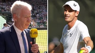 John McEnroe offers Andy Murray retirement advise after crashing out of French Open