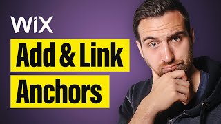 How to Add Anchor Links on Wix