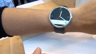 A closer look at the Motorola Moto 360