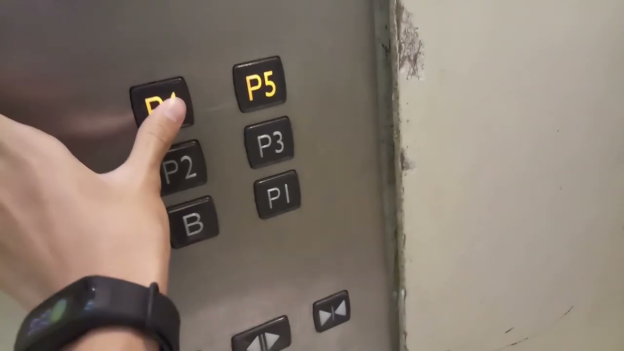 Mitsubishi Mrl Freight Elevator Lift At Plaza Senayan Youtube